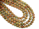 Saturn Jasper Bead, 10mm Round Beads-Gems: Round & Faceted-BeadBeyond