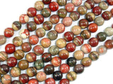 Silver Leaf Jasper Beads, Round, 10mm-Gems: Round & Faceted-BeadBeyond