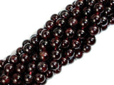 Red Garnet Beads, Approx 7mm Round Beads-Gems: Round & Faceted-BeadBeyond