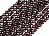 Red Garnet Beads, Approx 7mm Round Beads-Gems: Round & Faceted-BeadBeyond