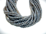 Gray Agate Beads, 6mm Round Beads-Gems: Round & Faceted-BeadBeyond