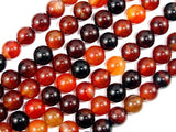 Sardonyx Agate Beads, Round, 10mm-Gems: Round & Faceted-BeadBeyond