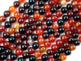 Sardonyx Agate Beads, 6mm Round Beads-Gems: Round & Faceted-BeadBeyond