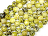 Yellow Turquoise Beads, 10mm Round Beads-Gems: Round & Faceted-BeadBeyond
