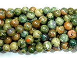 Rhyolite Beads, 8mm(8.5mm) Round Beads-Gems: Round & Faceted-BeadBeyond