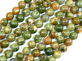 Rhyolite Beads, 8mm(8.5mm) Round Beads-Gems: Round & Faceted-BeadBeyond