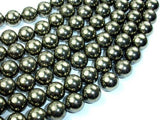 Pyrite Beads, 12mm Round Beads-Gems: Round & Faceted-BeadBeyond