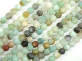 Matte Amazonite Beads, 6mm Round Beads-Gems: Round & Faceted-BeadBeyond