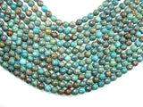 Blue Calsilica Jasper Beads, 8mm Faceted Round Beads-Gems: Round & Faceted-BeadBeyond