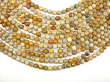 Fossil Coral Beads, 7mm, Round Beads-Gems: Round & Faceted-BeadBeyond