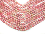Rhodonite Beads, 8mm, Round Beads-Gems: Round & Faceted-BeadBeyond