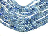 Blue Aventurine, 8mm (8.5 mm) Round Beads-Gems: Round & Faceted-BeadBeyond