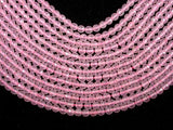 Rose Quartz, 6mm Faceted Round Beads-Gems: Round & Faceted-BeadBeyond