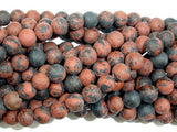 Matte Mahogany Obsidian, 8mm Round Beads-Gems: Round & Faceted-BeadBeyond