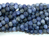 Matte Sodalite Beads, 6mm Round Beads-Gems: Round & Faceted-BeadBeyond