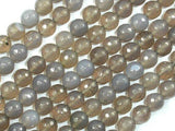 Gray Agate Beads, 8mm Faceted Round Beads-Gems: Round & Faceted-BeadBeyond