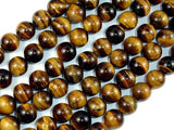 Tiger Eye, 12mm Round Beads-Gems: Round & Faceted-BeadBeyond