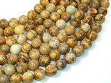 Picture Jasper, 12mm, Round Beads-Gems: Round & Faceted-BeadBeyond