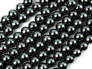 Hematite, 10mm Round Beads-Gems: Round & Faceted-BeadBeyond