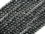 Hematite, 4mm Faceted Round Beads-Gems: Round & Faceted-BeadBeyond