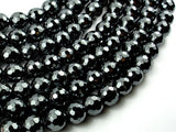 Hematite, 10mm Faceted Round Beads-Gems: Round & Faceted-BeadBeyond