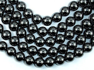 Hematite, 12mm Round Beads-Gems: Round & Faceted-BeadBeyond