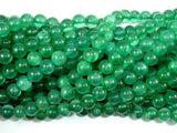 Dyed Jade- Green, 6mm Round Beads-Gems: Round & Faceted-BeadBeyond