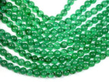 Dyed Jade- Green, 6mm Round Beads-Gems: Round & Faceted-BeadBeyond