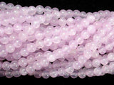 Dyed Jade, Light Pink, 6mm Round Beads-Gems: Round & Faceted-BeadBeyond