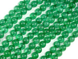 Dyed Jade- Green, 6mm Round Beads-Gems: Round & Faceted-BeadBeyond