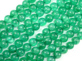 Dyed Jade- Green, 8mm Round Beads-Gems: Round & Faceted-BeadBeyond
