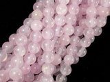 Dyed Jade, Light Pink, 8mm Round Beads-Gems: Round & Faceted-BeadBeyond