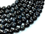 Blue Tiger Eye Beads, 12mm Round Beads-Gems: Round & Faceted-BeadBeyond