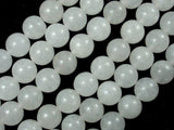 White Jade, 12mm Round Beads-Gems: Round & Faceted-BeadBeyond