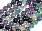 Fluorite Beads, 10mm Round Beads-Gems: Round & Faceted-BeadBeyond