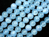 Dyed Jade, Light Blue, 10mm Round Beads-Gems: Round & Faceted-BeadBeyond