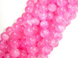 Dyed Jade, Pink, 10mm Round Beads-Gems: Round & Faceted-BeadBeyond