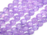 Dyed Jade- Lavender, 10mm Round Beads-Gems: Round & Faceted-BeadBeyond