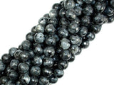 Black Labradorite Beads, Faceted Round, 10mm, 14.5 Inch-Gems: Round & Faceted-BeadBeyond