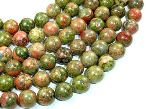 Unakite Beads, 12mm Round Beads-Gems: Round & Faceted-BeadBeyond
