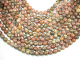 Leopard Skin Jasper, 10mm Round Beads-Gems: Round & Faceted-BeadBeyond