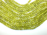 Olive Jade Beads, 8mm Round Beads-Gems: Round & Faceted-BeadBeyond