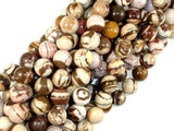 Brown Zebra Jasper, 10mm Round Beads-Gems: Round & Faceted-BeadBeyond