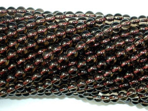 Smoky Quartz, 4mm Round Beads-Gems: Round & Faceted-BeadBeyond