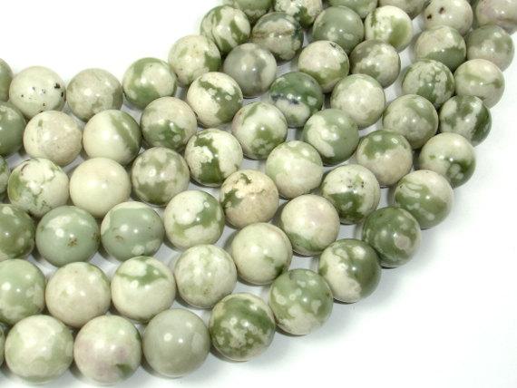 Peace Jade Beads, 12mm Round Beads-Gems: Round & Faceted-BeadBeyond