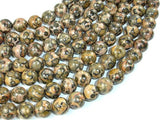 Leopard Skin Jasper, Round bead, 10mm-Gems: Round & Faceted-BeadBeyond