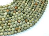 Silver Leaf Jasper Beads, 6mm Round Beads-Gems: Round & Faceted-BeadBeyond