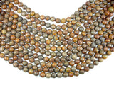 Bamboo Leaf Jasper Beads, 10 mm Round Beads-Gems: Round & Faceted-BeadBeyond