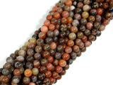 Orange River Jasper, 4mm Round Beads-Gems: Round & Faceted-BeadBeyond