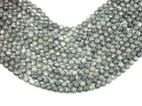 Gray Picture Jasper Beads, 8mm Faceted Round Beads-Gems: Round & Faceted-BeadBeyond
